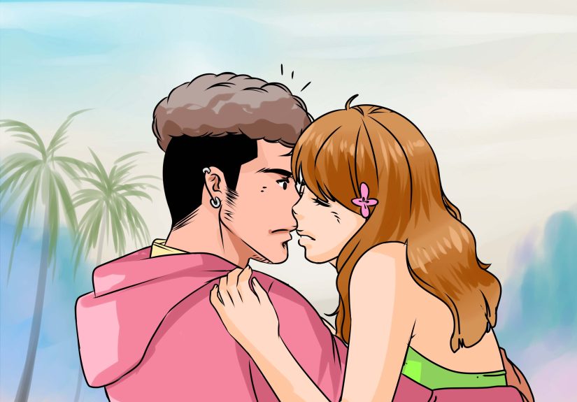 3 Ways to Romantically Hug a Guy