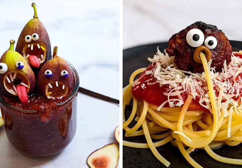 35 Humorous Food Art That This Artist Made By Adding Funny Faces On Top Of Her Creations