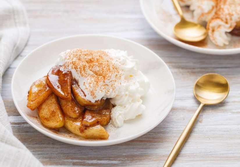 Fried Apples With Cinnamon Recipe