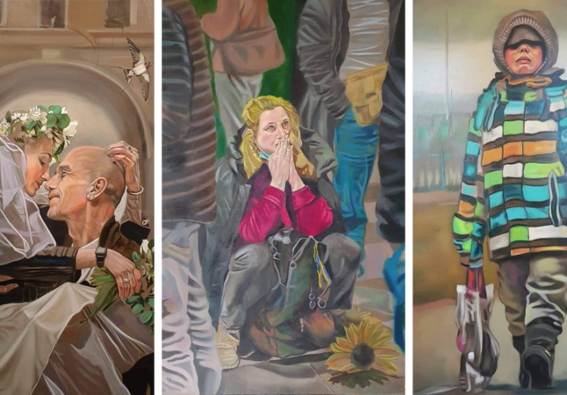 My Friend Spent Over 500 Hours To Capture The Suffering Of The Ukrainian People In Her Paintings (19 Pics)