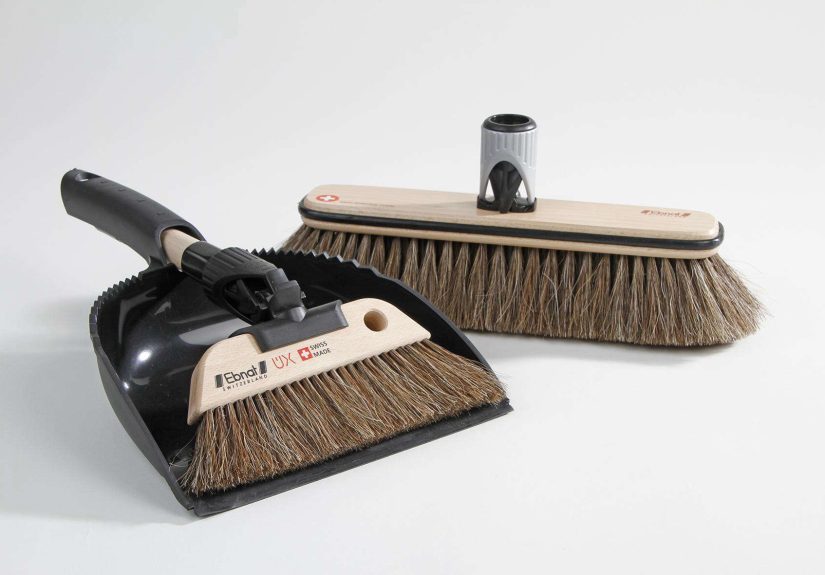 Sturdy Life-Lasting Brooms and Dustpans from Switzerland