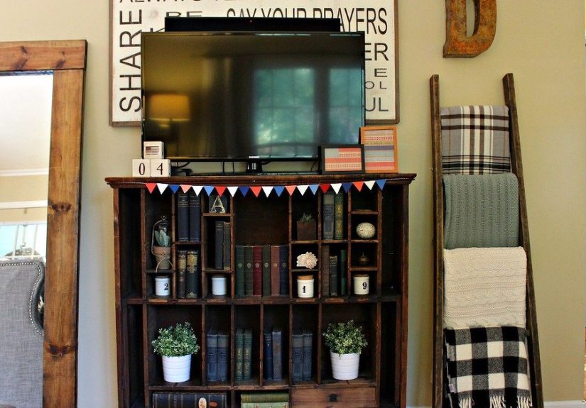 The Easy Way to Make a Leaning Mirror