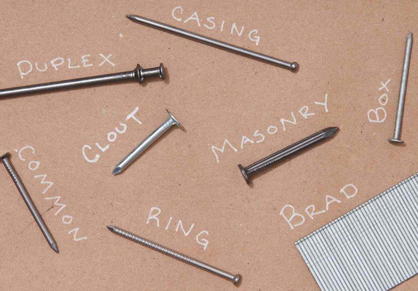 Types of Nails: Materials, Sizes, and Uses