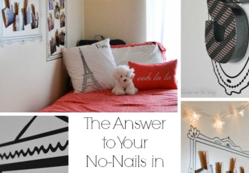 Wall Decals for the “No Nails in the Wall” Problem