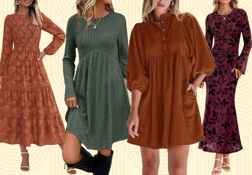 16 Fall Dresses at Amazon Under $40