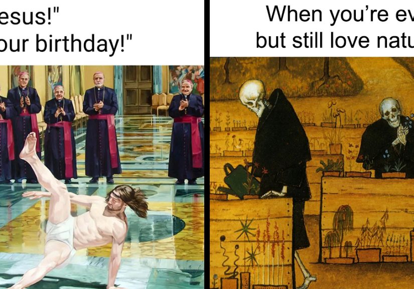 50 Classical Art Memes That Show Nothing Has Changed In 100s Of Years, By “Art Memes Central”