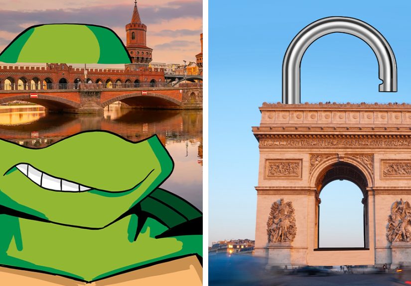Artist Reimagines Landscapes By Adding Famous Characters And Everyday Objects (29 Pics)