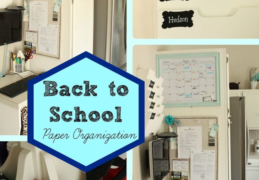 Back to School Paper Organization