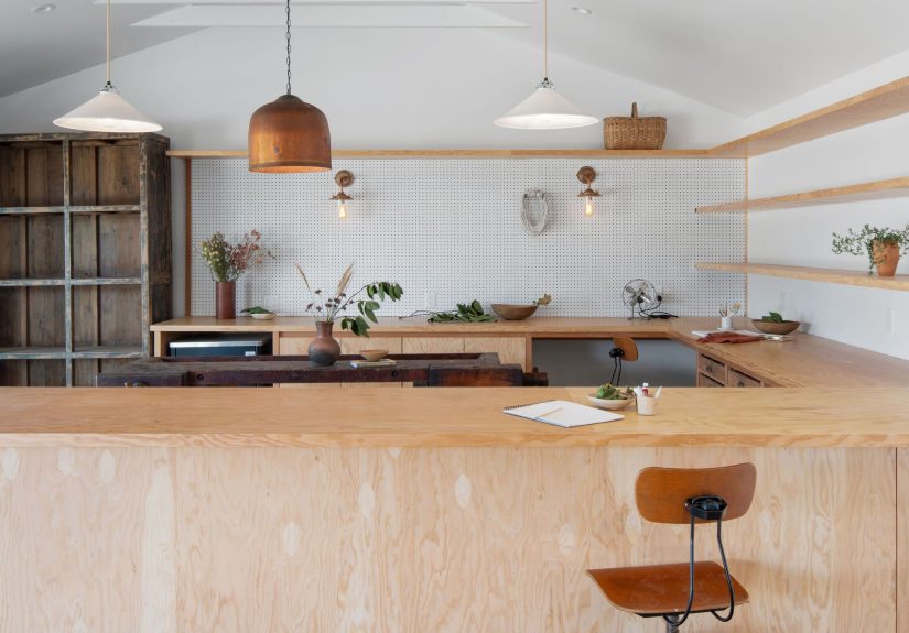 California Creative: A Ranch House Garage Turned Art Studio