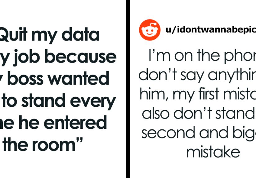 Delusional Boss Instructs His Female Employee To Stand Up Every Time He Enters The Room
