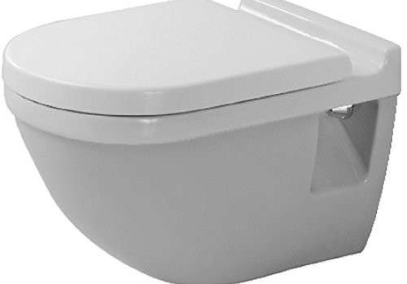 Duravit 2200090000 Starck 3 Wall Mount Toilet Bowl