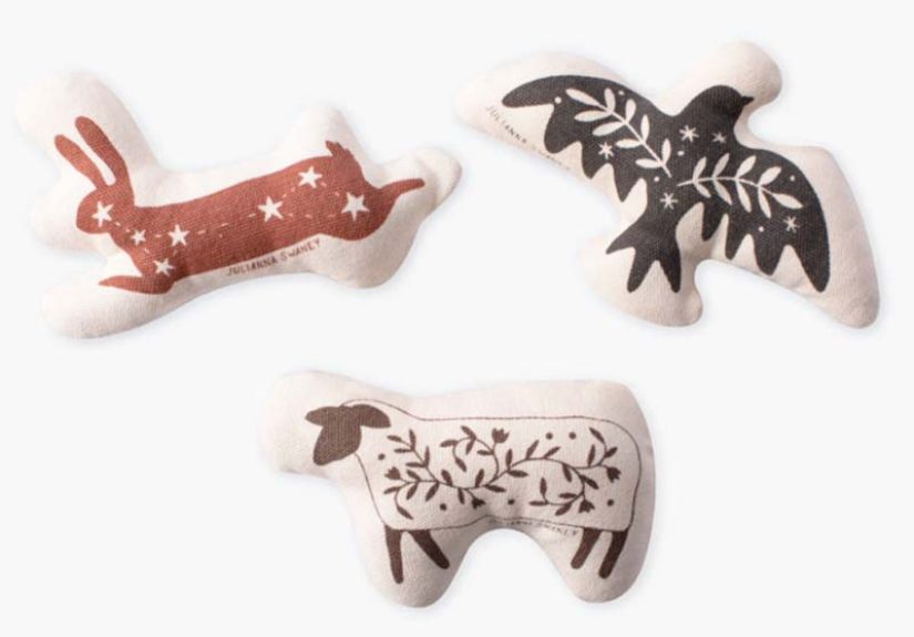 Folk Animal Mini Toys By Fringe Studio