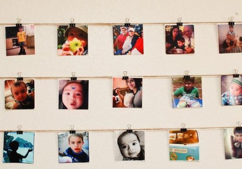 Hanging Instagram Wall Display