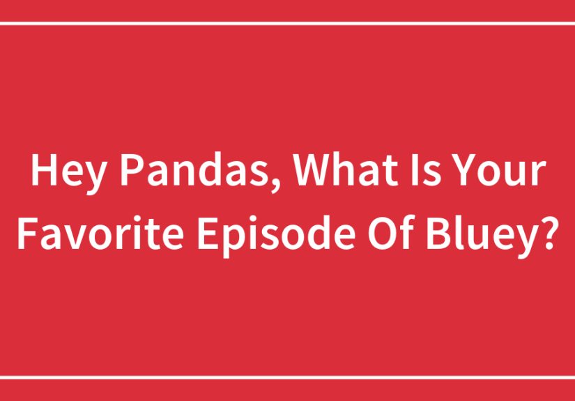 Hey Pandas, What Is Your Favorite Episode Of Bluey?