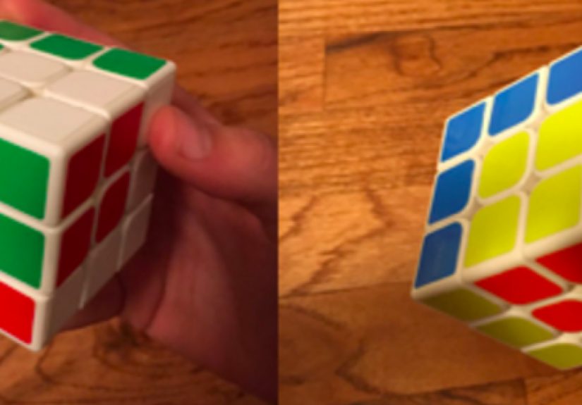 How to Create a Cube Pattern Within a Rubik's Cube