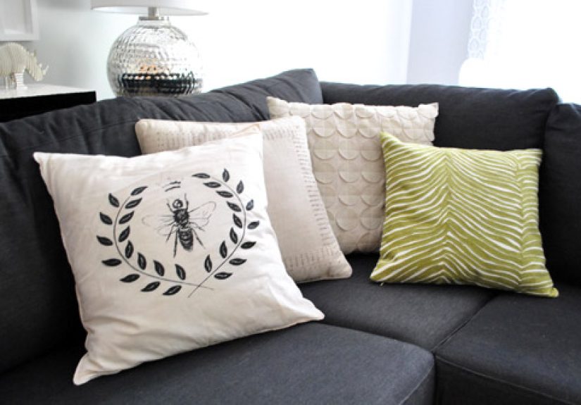 How To Tea Stain Pillow Covers