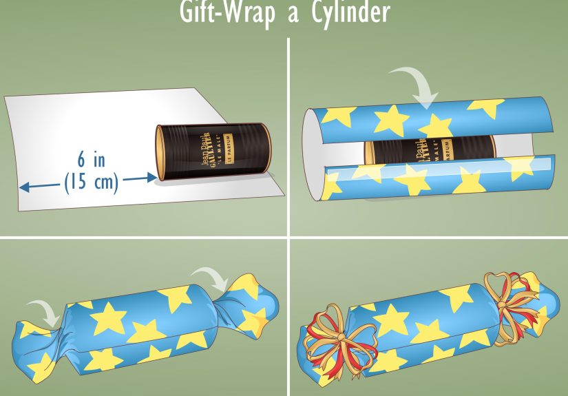 How to Wrap Cylindrical Gifts: 5 Easy Ways