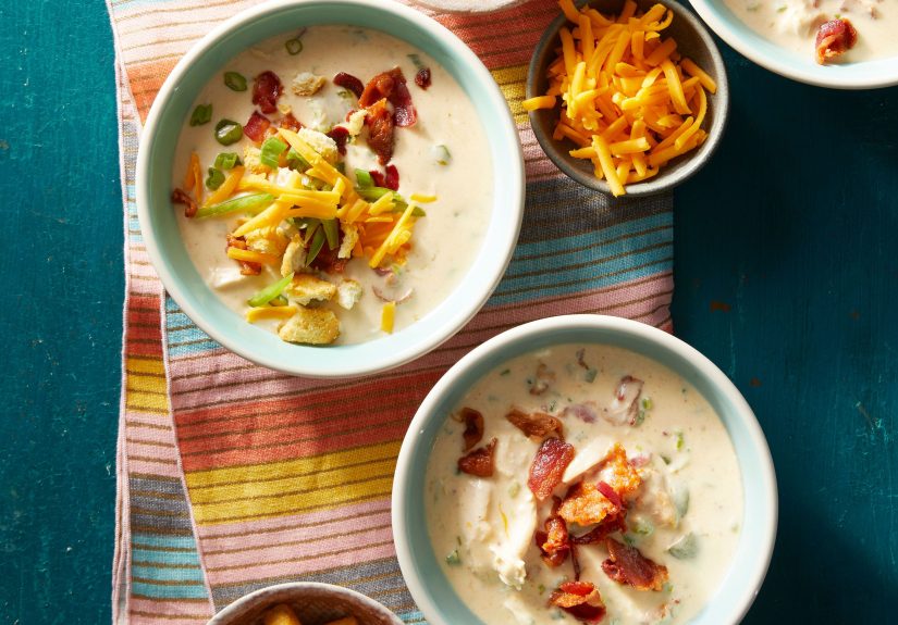 Jalapeño Popper Chicken Soup