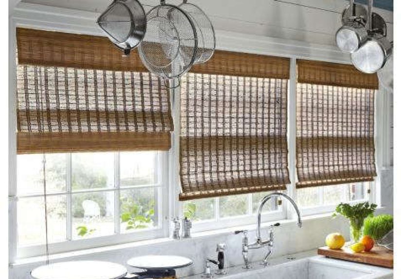 Japanese-Inspired Matchstick Blinds