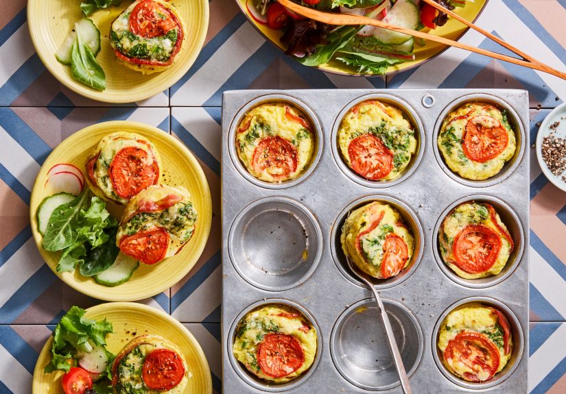 Mini Bacon-and-Egg Bakes Recipe