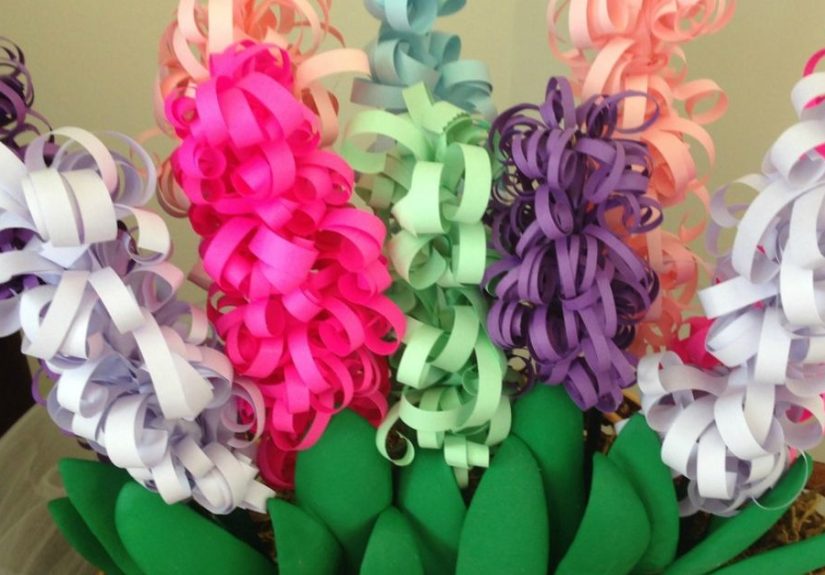 Mother's Day Curly Paper Hyacinths