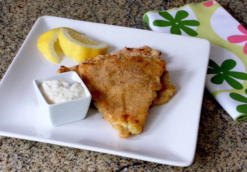 Oven-Fried Haddock Fillet Recipe