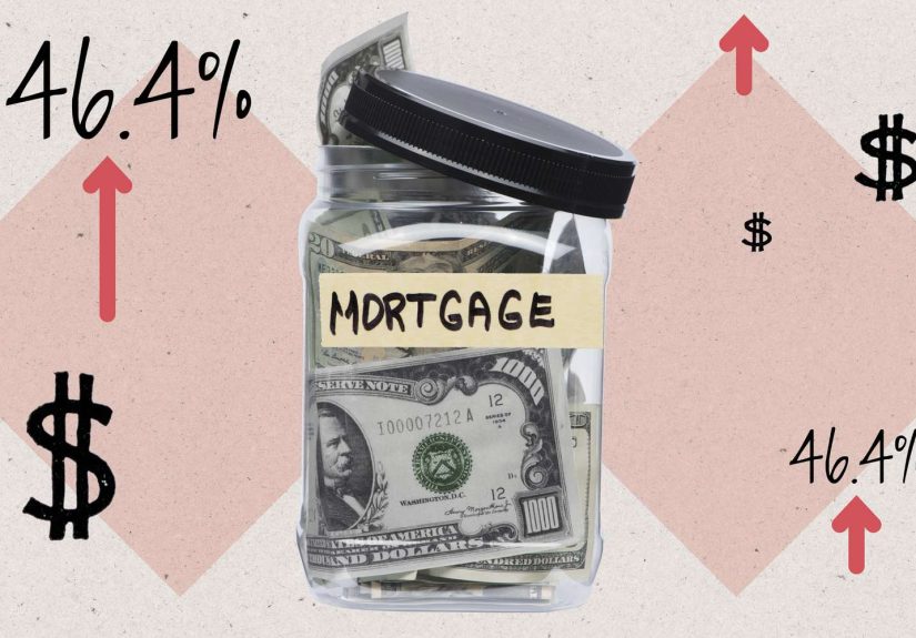 Payment on New Mortgages Take 46.4% of Typical Income