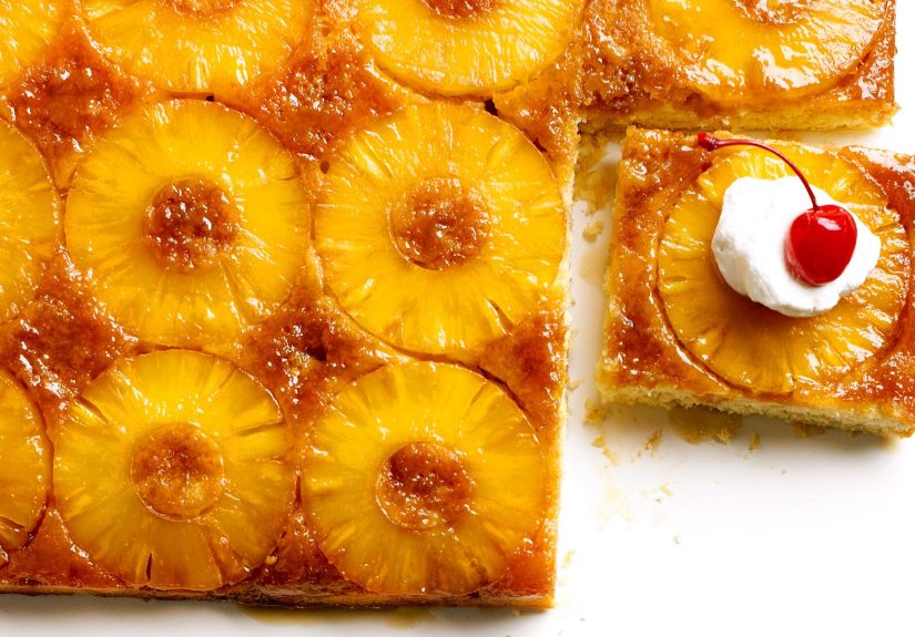 Pineapple Upside-Down Coffee Cake Recipe