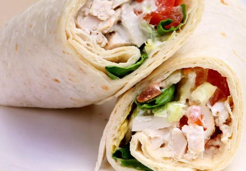 Recipe: Jalapeno Chicken Salad Wrap