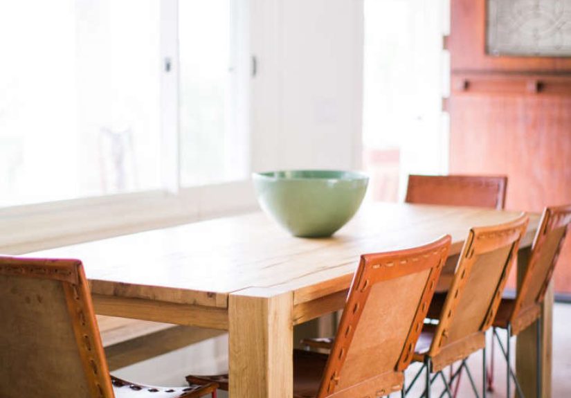 Saddle Leather Dining Chair