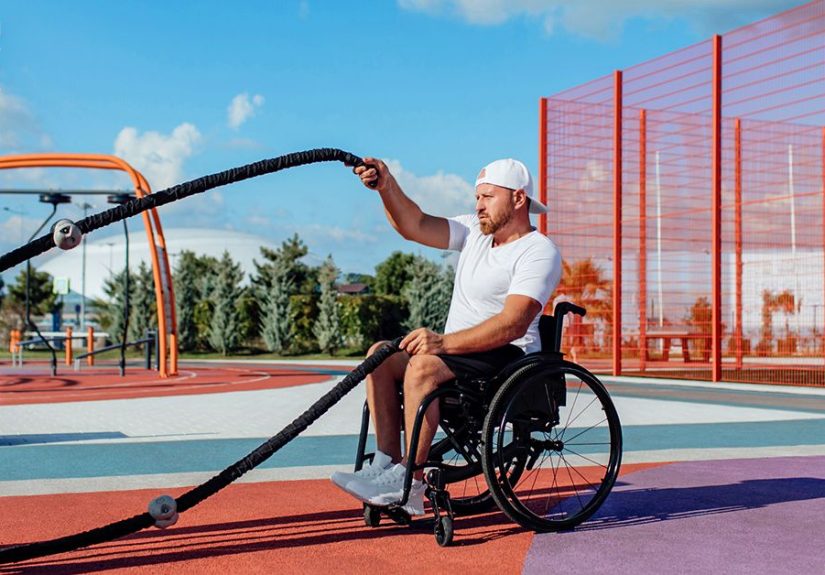 Seated Core Exercises for Wheelchair Users