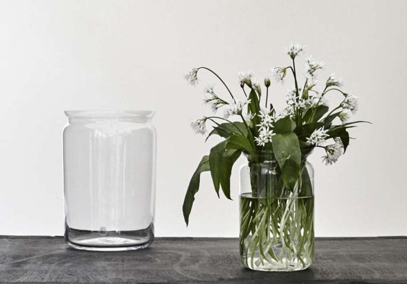 Skruf Bellman Glass Jar