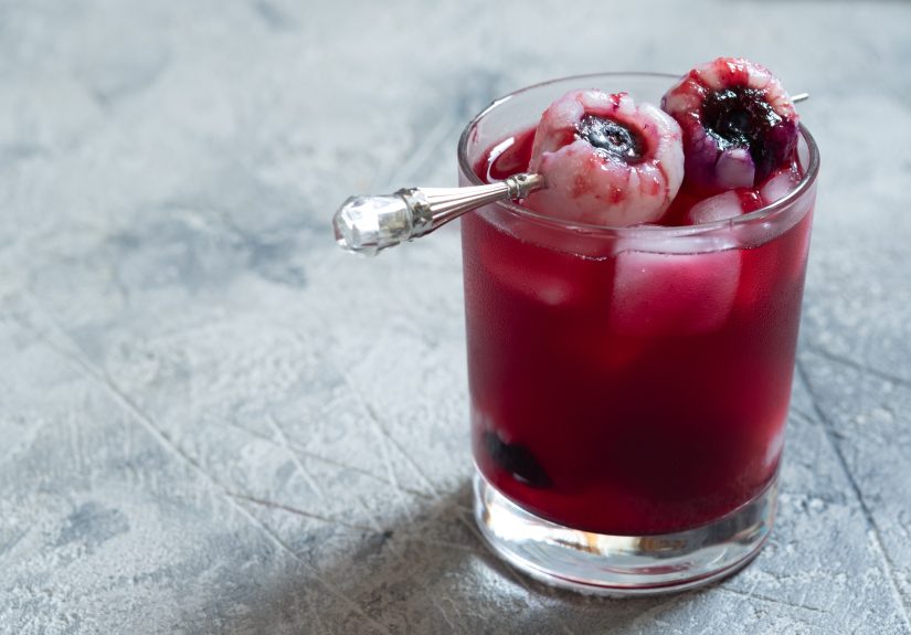 These Edible Eyeball Skewers Are the Halloween Cocktail Garnish Your Spooky Drinks Need