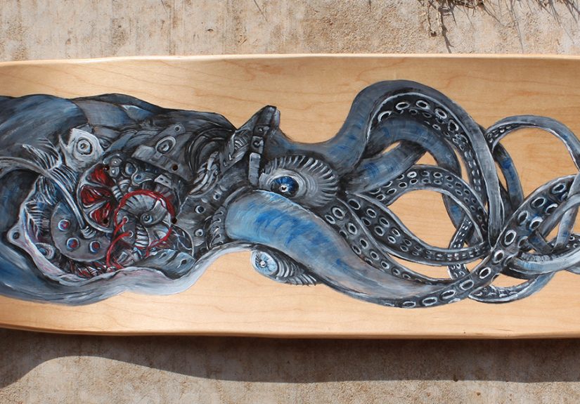 What You Can Do With A Box Of Blank Skateboards And Too Much Time