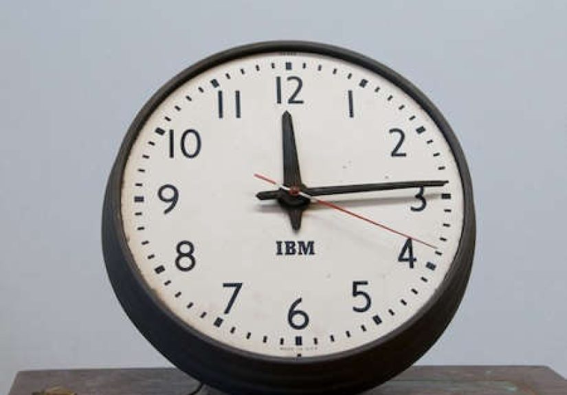 1970’s IBM Standard Issue Wall Clock