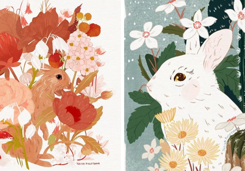 24 Animal And Other Illustrations That Look Like Watercolors That I Drew With An iPad