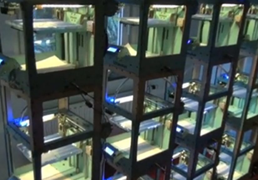 An Automat Of Wireless 3D Printers