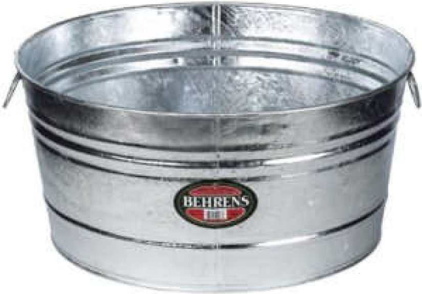 Behrens Round Steel Tub