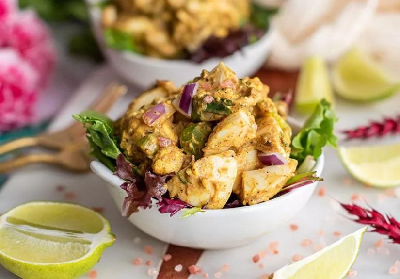 Creamy Curried Egg Salad Recipe