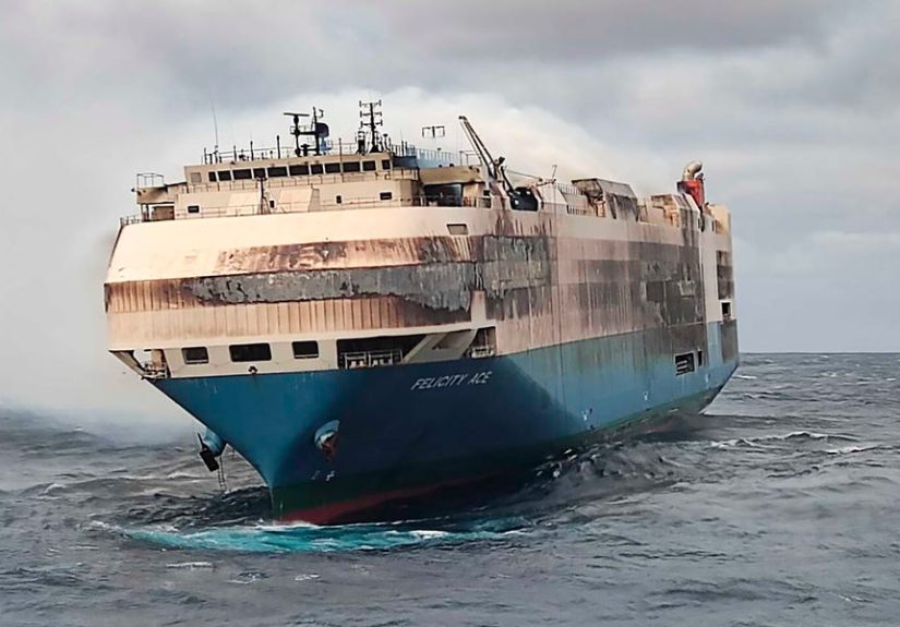 Felicity Ace Sinking