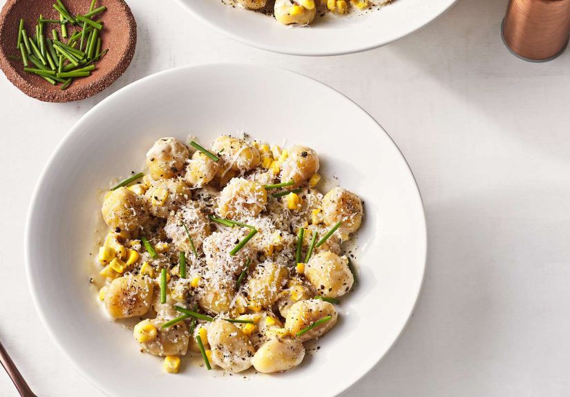 Gnocchi With Corn & Miso