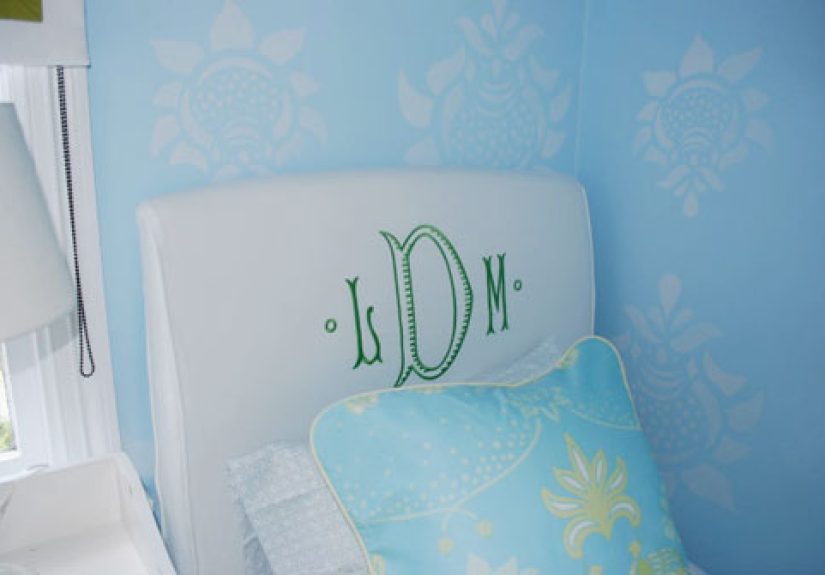 How To Add A Tone On Tone Wall Stencil