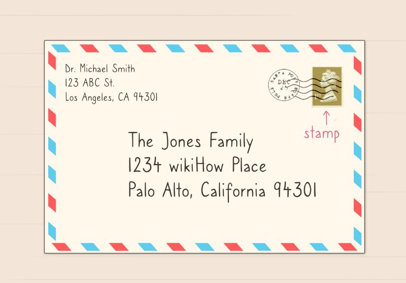 How to Address a Letter & Envelope to an Entire Family