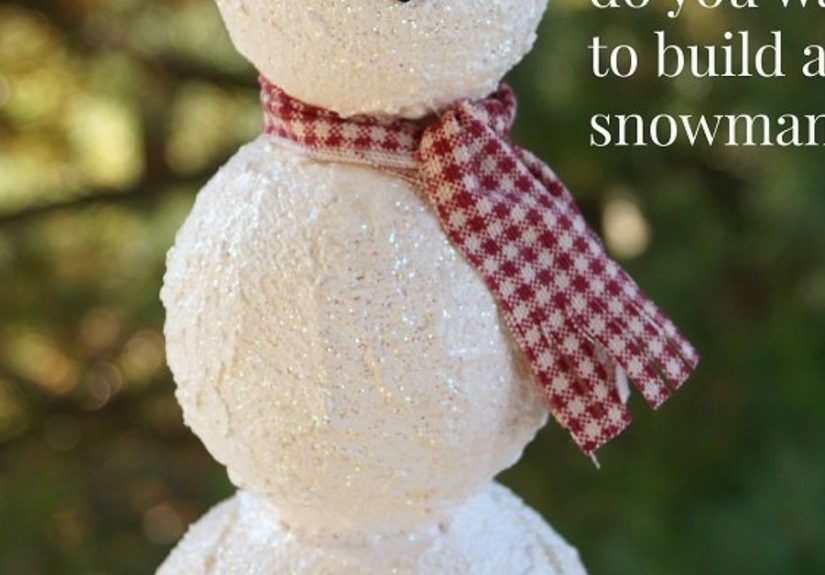How to Build a Snowman...