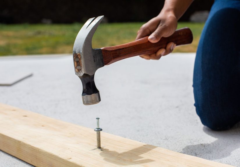 How to Drive Nails Into Concrete by Hand