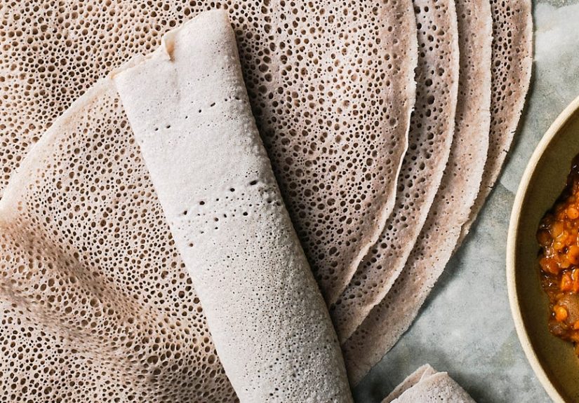 Injera (Ethiopian Sour Flatbread) Recipe  How to Make Injera