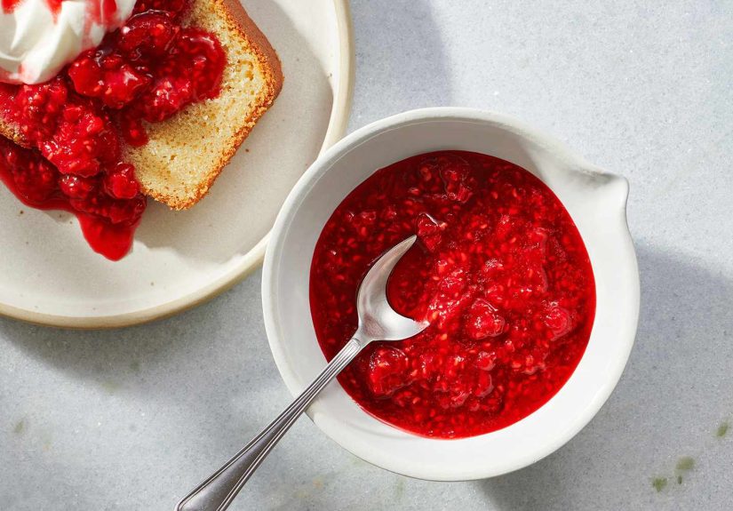 No-Cook Raspberry Sauce Recipe