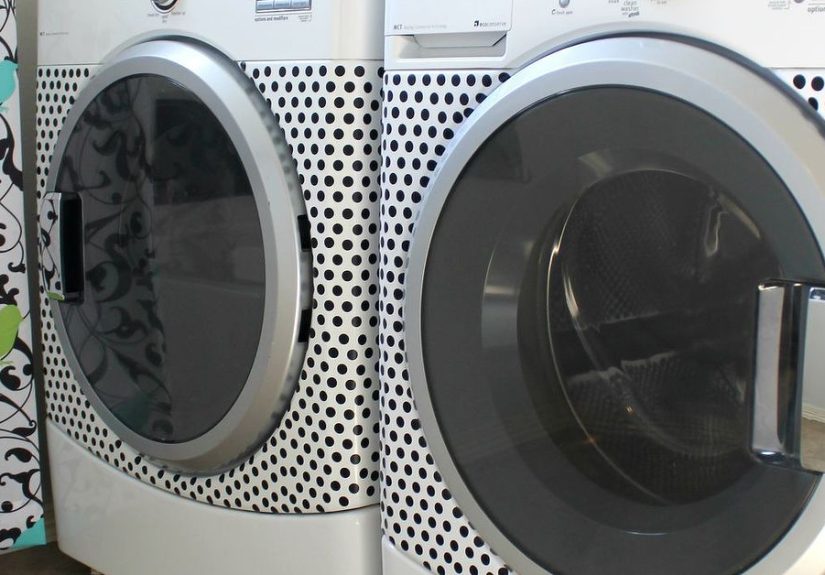 Polka Dot Washer & Dryer