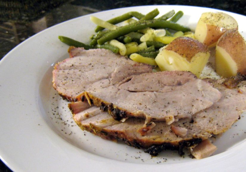 Pork Roast With Mustard Rub Recipe