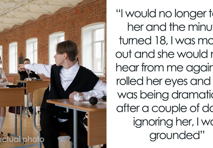 Teen’s Mom Chooses His Bully As Her TA, Boy Cuts Off Mother Completely And Decides To Move Out At 18
